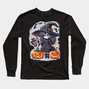 halloween witch Long Sleeve T-Shirt